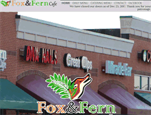 Tablet Screenshot of foxandfern.com